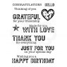 Woodware Woodware Clear Stamps Made for You | Set of 10