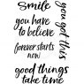 Woodware Woodware Clear Stamps Good Things | Set of 5