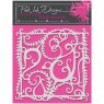 Pink Ink Designs Pink Ink Designs Tulip Bloom Stencil | 8 x 8 inch