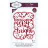 Sue Wilson Sue Wilson Craft Dies Festive All in One Collection Merry & Bright| Set of 2