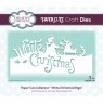 Paper Cuts Creative Expressions Craft Dies Paper Cuts Collection White Christmas Edger