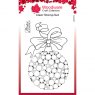 Woodware Woodware Clear Stamps Bubble Bauble and Ribbon | Set of 2