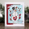 Woodware Woodware Clear Stamps Loving Snowman | Set of 4