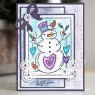 Woodware Woodware Clear Stamps Loving Snowman | Set of 4