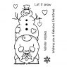 Woodware Woodware Clear Stamps Snow Gnome | Set of 7