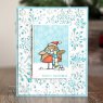 Woodware Woodware Clear Stamps Snowflake Flurry