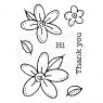 Woodware Woodware Clear Stamps Daisies | Set of 7