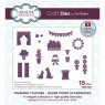 Sue Wilson Sue Wilson Craft Dies Finishing Touches Collection House Front Accessories | Set of 15