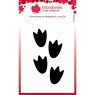 Woodware Woodware Clear Stamps Festive Fuzzies Mini Penguin Feet | Set of 4