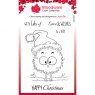Woodware Woodware Clear Stamps Festive Fuzzies Robin | Set of 4