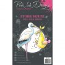 Pink Ink Designs Pink Ink Designs Clear Stamp Stork Mouse | Set of 5