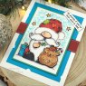 Woodware Woodware Clear Stamps Santa Gnome | Set of 6