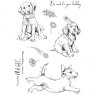 Pink Ink Designs Pink Ink Designs Clear Stamp Puppy | Set of 9