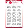 Woodware Woodware Clear Stamps Mini Tag Alphabet | Set of 44