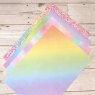 Hunkydory Hunkydory Essential Paper Packs Rainbow Rays | 24 sheets