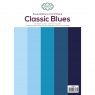 Foundation A4 Card Pack Classic Blues | 20 sheets
