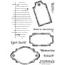 Woodware Woodware Clear Stamps Old Labels | Set of 10