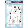 Helen Colebrook Creative Expressions Helen Colebrook Clear Stamp Delightful Decorations | Set of 14
