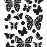 Helen Colebrook Creative Expressions Stencil by Helen Colebrook Whimsical Butterflies | 8  x 6 inch