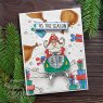 Jane's Doodles Creative Expressions Jane's Doodles Clear Stamps Santa's Coming To Town | Set of 11
