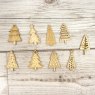 Hunkydory Hunkydory Laser Cut Shapes Christmas Trees | Set of 45