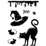 Woodware Woodware Clear Stamps Halloween Props | Set of 7