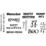 Designer Boutique Creative Expressions Designer Boutique Clear Stamps Ghostly Greetings | Set of 11