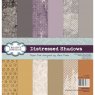 Sam Poole Creative Expressions Sam Poole 8 x 8 inch Paper Pad Distressed Shadows | 24 sheets