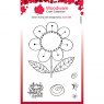 Woodware Woodware Clear Stamps Petal Doodles Pretty Place | Set of 6