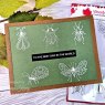 Woodware Woodware Clear Stamps Bug Doodles | Set of 7