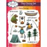 Jane's Doodles Creative Expressions Jane's Doodles Clear Stamps Gone Fishing | Set of 23