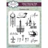 Taylor Made Journals Creative Expressions Taylor Made Journals Clear Stamp Set Chateau Life | Set of 12